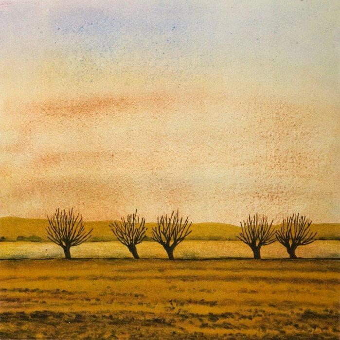 Eva Ljungdahl - Pilar på rad -